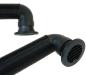 Preview: 90° Adapter für Warmluftrohr, Ø 60 mm