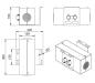 Preview: U-type mounting bracket, high