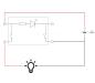 Preview: Schalter mit Kontroll-LED 12 V Integro, weiss