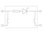 Preview: Schalter mit Kontroll-LED 12 V Integro, anthrazit