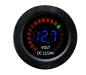 Preview: Voltmeter digital 12V / 24V mit LED Batteriestand-Anzeige
