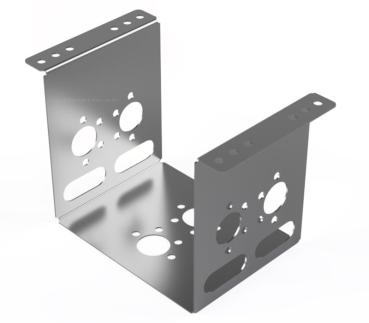 Preview: U-type mounting bracket, high