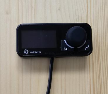 Preview: Surface-mounted mounting plate for Comfort Control - cable top/bottom