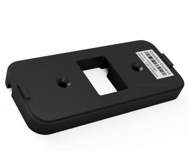Surface-mounted mounting plate for Comfort Control - cable on the side