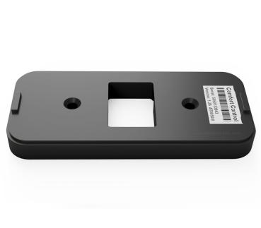 Preview: Surface-mounted mounting plate for Comfort Control - cable on the side