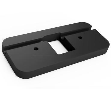Preview: Surface-mounted mounting plate for Comfort Control - cable on the side