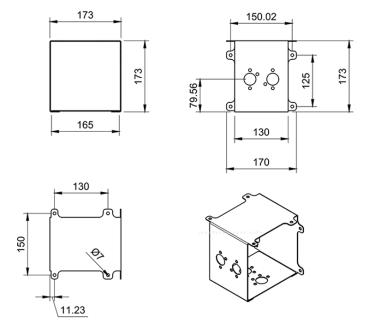 Universal Montagehalterung Air 2D & 4D