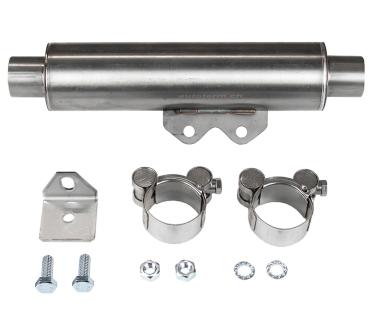 Preview: Exhaust pipe silencer with mounting kit