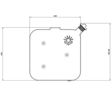 Preview: Autoterm Fuel tank 10L with gauge