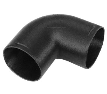 90° Adapter für Warmluftrohr, Ø 60 mm
