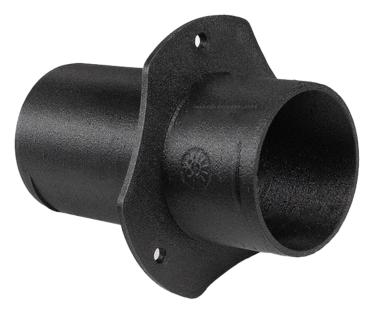 Preview: Wanddurchführung Ø 60 mm für Warmluftroh