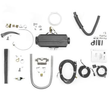 AUTOTERM Air 4D 12V, OLED Control, Diesel-Luftstandheizung 4kW inkl. Bedienteil