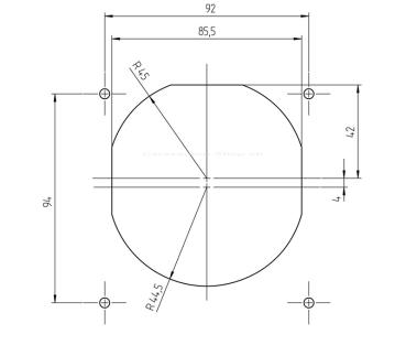 Einspeisungsstecker 13 CEE17, schwarz