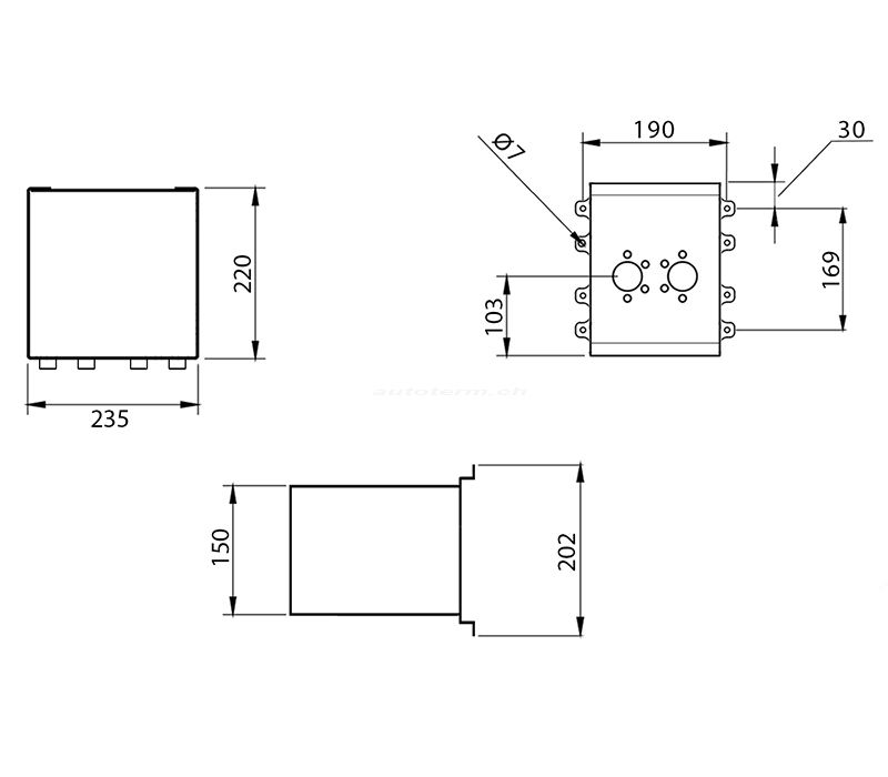 Autoterm Heizungen Schweiz Universal Mounting Bracket For Air 2d