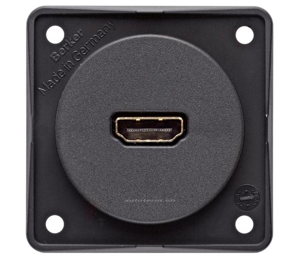 HDMI-Steckdose Integro, anthrazit