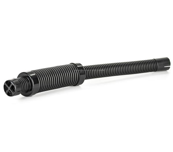 Air intake hose with silencer