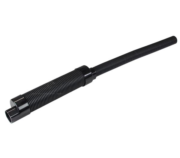 Air intake pipe with silencer