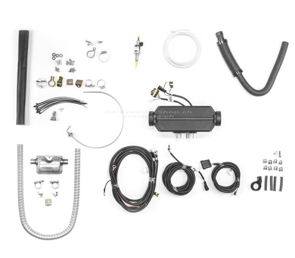 AUTOTERM Air 2D, 12V, Touch Control, Diesel-Luftstandheizung 2kW, inkl. Bedienteil