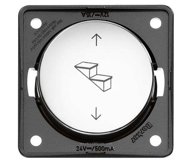 Trittstufe Wippschalter Integro, chrom glanz